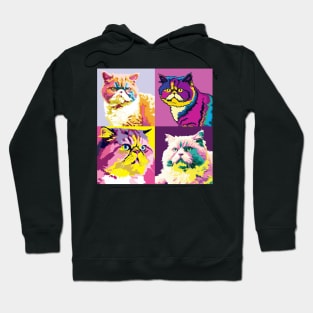 Selkirk Rex Pop Art - Cat Lover Gift Hoodie